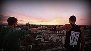 Pour moi, le Parkour c'est : Une passion, un art, un mode de vie, Un lien fort qui nous unis...