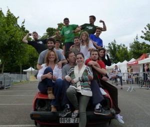Pour moi, le Parkour, c'est une bande d'amis qui se serrent les coudes