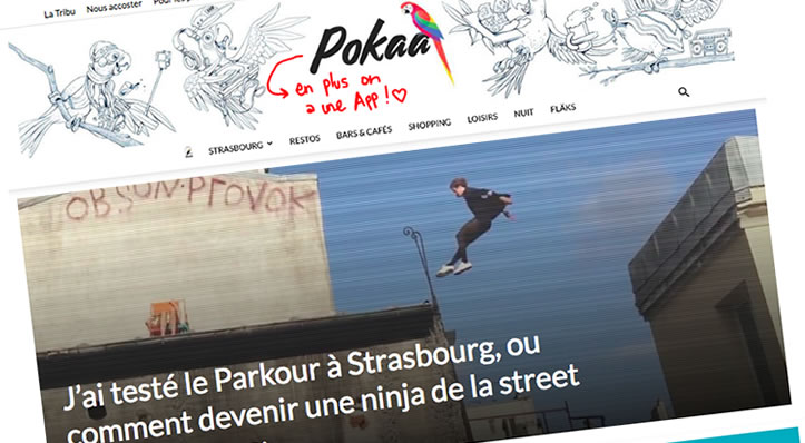 On parle de nous dans le magazine Pooka