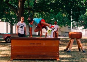 Initiation Parkour à Hautepierre - été 2021