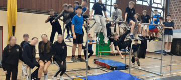 Le collège de la Providence fait du parkour